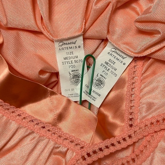 Vintage 80s Gossard Artemis Peignoir Set Lingerie Robe Nightgown Gown Negligee - Picture 13 of 16